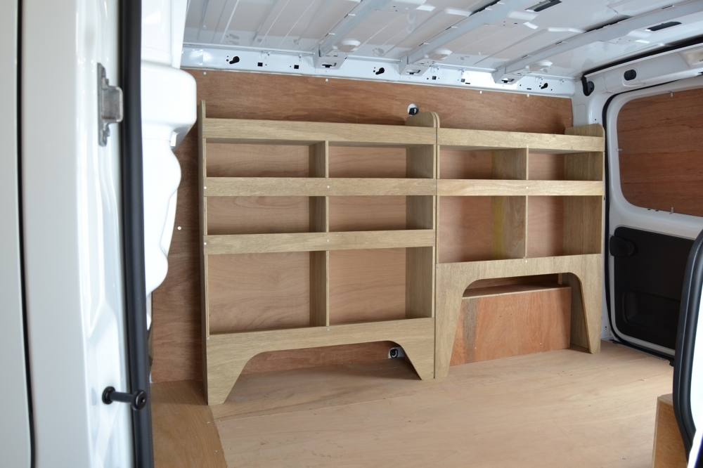 Vauxhall Vivaro Plywood Van Racking Shelving Package WRK1.3 WRK1