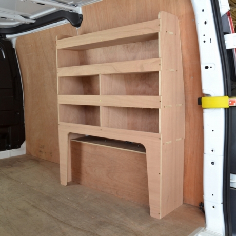 Ford Transit Custom 2013 to 2023 Plywood van racking / Shelving unit - WR53