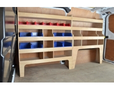 Ford Transit Custom 2013 to 2023 Plywood Offside van racking / Shelving unit - WRK41.56