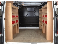 Ford Transit Custom 2013 to 2023 Plywood Offside van racking / Shelving unit - WRK47.54.54
