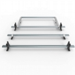 Ford Transit (not Custom) Aero-Tech 3 bar roof rack with rear roller and load stops (AT124LS+A30)