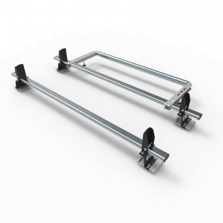 Renault Master Aero-Tech 2 bar roof rack with load stops and roller 2010-present L2 L3 model - AT81LS+A30