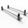 Vauxhall Movano Aero-Tech 2 bar roof rack with load stops 2010 to 2021 L2 L3 model - AT81LS
