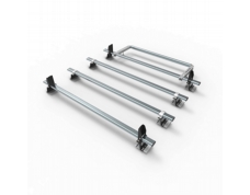 Nissan NV400 Aero-Tech 4 bar roof rack with load stops and roller 2010-present L2 & L3 model - AT83LS+A30