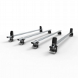Vauxhall Movano Aero-Tech 4 bar roof rack with load stops 2010 to 2021 L2 & L3 model - AT83LS