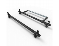 Ford Custom 2013 to 2023 Roof Rack Aluminium Stealth 2 bar with load stops & roller (DM85LS+A30)