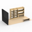 Vauxhall Movano Plywood Van Racking 1.5m Tall Shelving Package - HRK2.7.7
