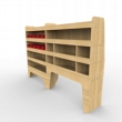 Volkswagen VW Transporter T5 & T6 Plywood Van Racking - Shelving Package - WRK38.39