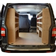 Volkswagen VW Transporter T5 & T6 Plywood Van Racking - Shelving Package - WRK38.39.39