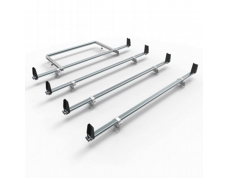 Volkswagen Crafter Aero-Tech 4 Bar Roof Rack System with Load Stops and Rear Roller 2006-2017 (AT42LS+A30)
