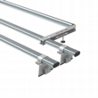 Fiat Ducato Aero-Tech 2 bar roof rack + rear roller 2006-present model  (AT12+A30)