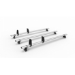 Ford Custom 2013 to 2023 Roof Rack Bars Aero-Tech 3 bar system with load stops (AT86LS)