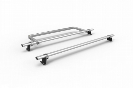 Ford Custom 2013 to 2023 Roof rack Bars Aero-Tech 2 bar system with rear roller (AT85+A30)