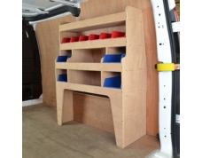 Ford Transit Custom 2013 to 2023 Plywood van racking / Shelving unit - WR42