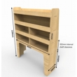 Ford Transit Custom 2013 to 2023 Plywood van racking / Shelving unit - WR53