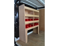 Ford Transit Custom Plywood van racking / Shelving unit - WR58