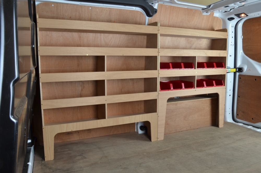 transit van shelving