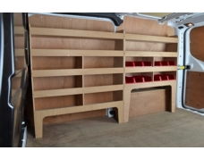 Ford Transit Custom 2013 to 2023 Plywood Offside van racking / Shelving unit - WRK47.54