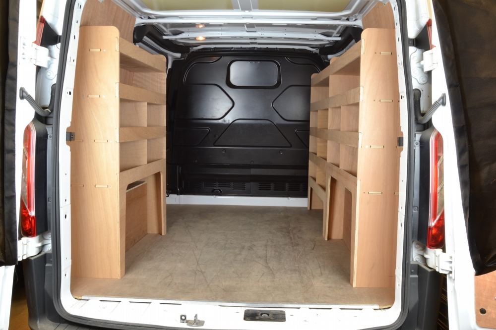 ford transit custom shelving