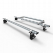 Citroen Berlingo Aero-Tech 2 bar roof rack - rear roller 2008-2018 model vans (AT64+A30)