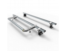 Citroen Berlingo Aero-Tech 2 bar roof rack - rear roller 2008-2018 model vans (AT64+A30)