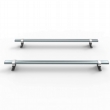 Volkswagen Caddy Aero-Tech 2 bar roof rack system (AT75)