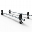 Volkswagen Caddy Aero-Tech 2 bar roof rack system with load stops (AT75LS)
