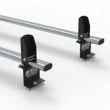 Volkswagen Caddy Aero-Tech 2 bar roof rack system with load stops (AT75LS)