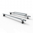 Volkswagen Caddy Aero-Tech 2 bar roof rack system with rear roller (AT75+A30)