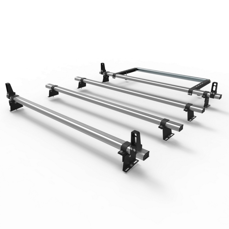 Aluminium Volkswagen VW Transporter Roof rack T5 & T6 "Stealth" 4 bar