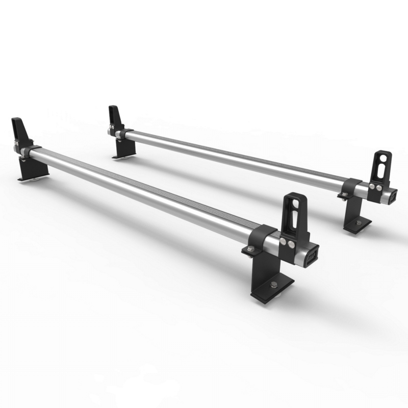 Volkswagen Caddy Roof rack ALUMINIUM Stealth 2 bar with Load Stops 2010