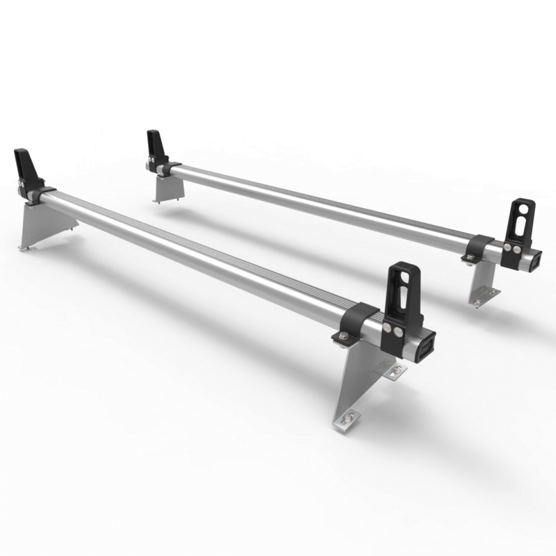 Peugeot Bipper Roof rack ALUMINIUM Stealth 2 bar Load Stops (DM61LS), DM61LS Bipper, Dmar