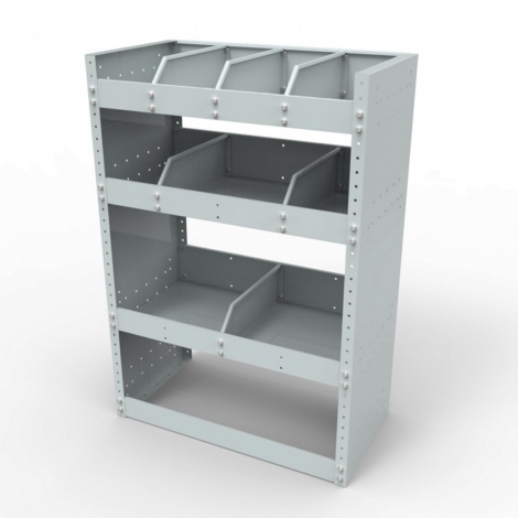 Volkswagen VW Transporter T5 Steel Van Racking - Shelving Unit - SBR2