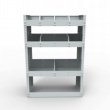Volkswagen VW Transporter T5 Steel Van Racking - Shelving Unit - SBR2
