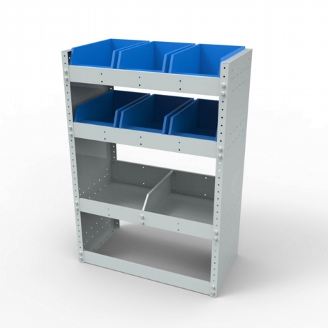 Ford Transit Custom Steel Van Racking - Shelving Unit - SBR4