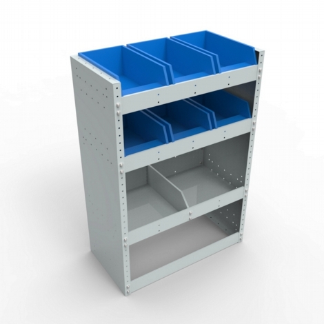 Peugeot Boxer Steel Van Racking - Shelving Unit - SBR4
