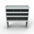 Vauxhall Vivaro Steel Van Racking - Shelving Unit - SBR5