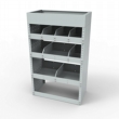Peugeot Boxer Steel Van Racking - Shelving Unit - SBR6