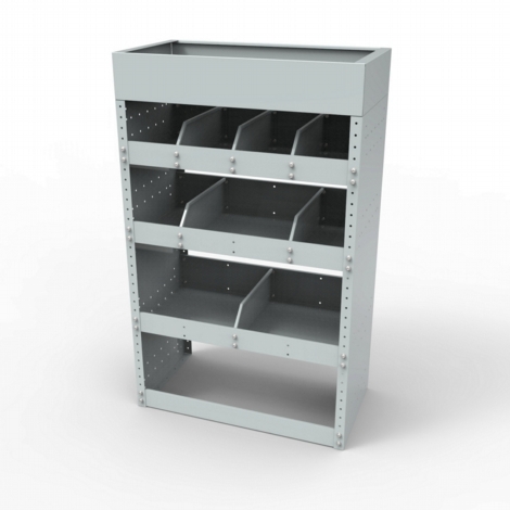 Renault Trafic Steel Van Racking - Shelving Unit - SBR6