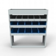 Mercedes Vito Steel Van Racking - Shelving Unit - SBR7