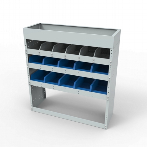 Nissan Interstar Steel Van Racking - Shelving Unit - SBR7