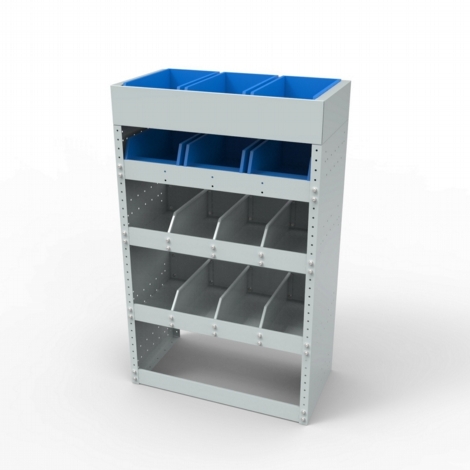 Volkswagen VW Transporter T5 & T6 Steel Van Racking - Shelving Unit - SBR8