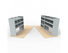 Nissan Primastar Steel Van Racking - Shelving Package - SBK1.1.2