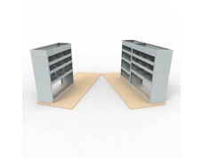 Nissan Interstar Steel Van Racking - Shelving Package - SBK5.5.6