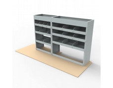 Volkswagen VW Transporter T5 & T6 Steel Van Racking - Shelving Package - SBK5.6