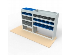 Nissan Interstar Steel Van Racking - Shelving Package - SBK7.8