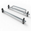 Citroen Berlingo Aero-Tech 2 bar roof rack - load stops - rear roller 2008-2018 model vans (AT64LS+A30)