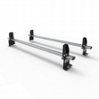 Peugeot Partner Aero-Tech 2 bar roof rack - load stops 2008 onwards model  (AT64LS)