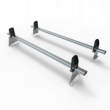 Peugeot Bipper Aero-Tech 2 bar roof rack + load stops (AT61LS)