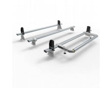 Fiat Fiorino Aero-Tech 3 bar roof rack + load stops + rear roller (AT62LS+A30)